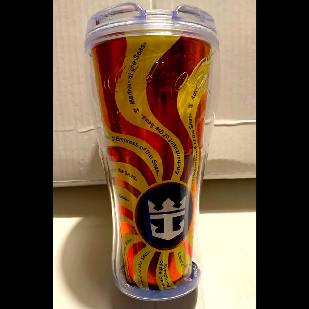 Royal Caribbean Cruise Coca-Cola Souvenir Tumbler